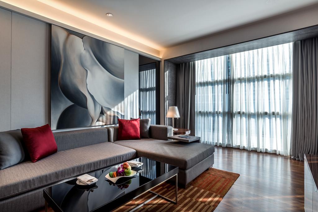 Pullman Bangkok King Power Hotel Exterior photo Living room of a suite